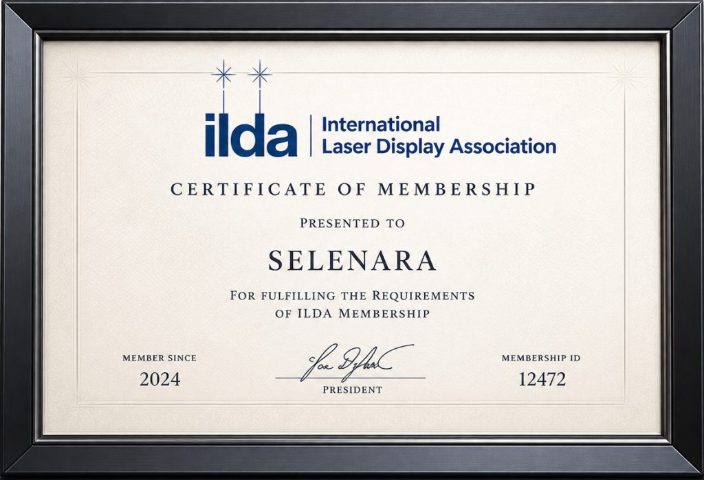 Сертификат ILDA